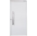 Ver imagem 1 de Porta Pivotante de Alumínio Branco com Puxador Linha Veneza:Direita/ 210 x 120