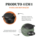 Ver imagem 4 de Panela Defumação Ferro Fundido 24x16cm 5,7l Panela Mineira