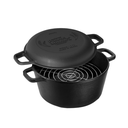 Ver imagem 1 de Panela Defumação Ferro Fundido 24x16cm 5,7l Panela Mineira