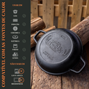 Ver imagem 6 de Panela Defumação Ferro Fundido 24x16cm 5,7l Panela Mineira