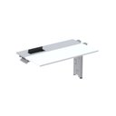 Ver imagem 1 de Complemento de Plataforma Corporativa 120x792 CPLPSC120 120cm Industrial Branco e Cinza