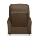 Ver imagem 3 de Cadeira Poltrona do Papai Reclinável Confortável Suede Marrom