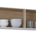 Ver imagem 6 de Armário Aéreo 3 Portas 120cm Branco - Poquema