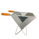 Ver imagem 2 de Churrasqueira Portátil com Grelha 32x25cm - Pop Slim Pesca e Náutica Dobrável