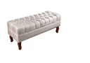 Ver imagem 1 de Puff Decorativo Chesterfield Elizabeth Nude 80cm