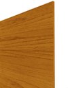 Ver imagem 6 de Conjunto Home Modular Painel Rack Parede Suspenso Matiz 217 Cor:Madeira/Off-White