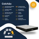 Ver mais imagens de Bicama Box com Colchão Ortobom Airtech Ortopillow 150 D45 + Auxiliar de Espuma D28 Positanno Casal