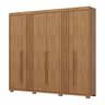 Guarda-roupa Casal 6 Portas 4 Gavetas Norton - 8