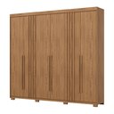 Ver mais imagens de Guarda-roupa Casal 6 Portas 4 Gavetas Norton