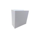 Ver imagem 6 de 2 Luminárias Balizador Arandela Slim Smd Led De 6W Branco Quente Sobrepor Quadrada Com Facho De