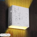 Ver imagem 5 de 2 Luminárias Balizador Arandela Slim Smd Led De 6W Branco Quente Sobrepor Quadrada Com Facho De