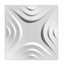 Ver imagem 2 de Formas Maral 3d Abs Azul Gesso Cimento 1mm