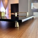 Ver imagem 5 de Bandeja Com Puxador Para Decoração De Ambientes Modernos Sofisticados