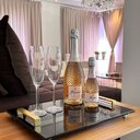 Ver imagem 3 de Bandeja Com Puxador Para Decoração De Ambientes Modernos Sofisticados