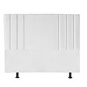Ver imagem 1 de Cabeceira para Cama Box Casal 1,40 Cm Grécia - Oferta House Cor:branco