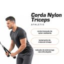 Ver imagem 2 de Puxador Corda Triceps Athletic Nylon Musculacao Crossover Pulley