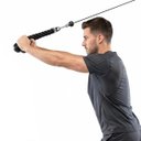 Ver mais imagens de Puxador Corda Triceps Athletic Nylon Musculacao Crossover Pulley