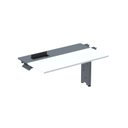 Ver imagem 1 de Complemento de Plataforma Corporativa 130x792 CPLPSC130 130cm Industrial Branco e Grafito