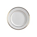 Ver imagem 2 de Conjunto de 6 Pratos de Sobremesa Relevo Ouro - 19,5cm