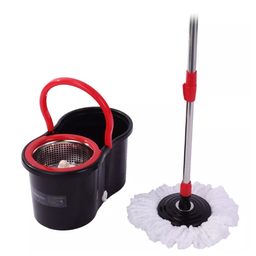Mop Giratório com Cesto em Inox com Balde 13 Litros Centrífuga Snel Home - 1