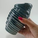 Ver imagem 6 de Vaso Home&Co Ninon Vaso Decorativo Cachepô Enfeite 16x9x9cm Cerâmica Azul