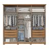 Guarda-roupa 6 Portas 6 Gavetas Leblon - 5