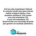 Ver imagem 4 de Kit Cola Instantânea Tekbond 793 100g e 725 50g
