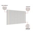 Ver imagem 4 de Painel TV até 75" Suspenso 236cm Chanfrado com LED Jasmine C04 - D'Rossi