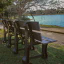Ver imagem 4 de Banco de Jardim Madeira Plástica 2,0 M:cinza Escuro/kit Inox 304