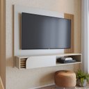 Ver imagem 2 de Home Suspenso Siena com Bancada 160 Porta Itens Off White Matte / Freijo
