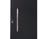 Ver imagem 3 de Porta Lambril de Alumínio Preto com Puxador e Vidro Linha Veneza:Direita/ 210 x 80