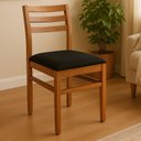 Ver imagem 3 de Kit 6 Cadeiras para Sala de Jantar em Madeira Maciça Diamante Mel