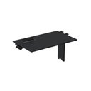 Ver imagem 1 de Complemento de Plataforma Corporativa 140x792 CPLPSC140 140cm Industrial Preto