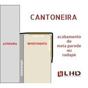 Ver imagem 3 de Perfil Cantoneira de Aço Inox 304 - Escovado, Bronze - 15 x 15 x 2000 mm
