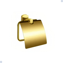Kit Acessórios para Banheiro Redondo Dourado Gold 6 Peças - 7