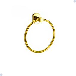 Kit Acessórios para Banheiro Redondo Dourado Gold 6 Peças - 4