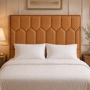 Ver imagem 1 de Cabeceira para Cama Box Casal 145cm Stan Courino Caramelo - Sallar Home