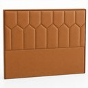 Ver imagem 4 de Cabeceira para Cama Box Casal 145cm Stan Courino Caramelo - Sallar Home