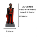 Ver imagem 3 de Kit Altar Porta Vela e Escultura Pomba Gira Exu - Selecione:exu