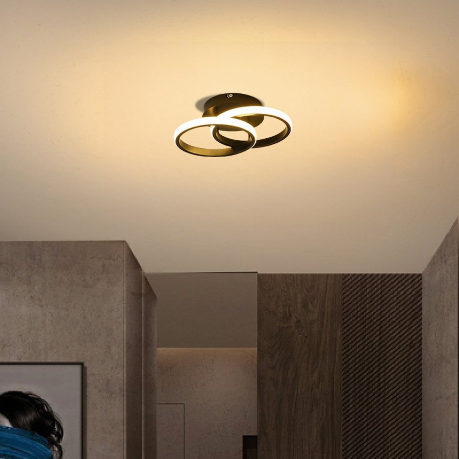 Luminária de Teto Plafon Led Moderna Lustre para Corredor Sala Quarto Cozinha