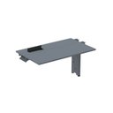 Ver imagem 1 de Complemento de Plataforma Corporativa 140x792 CPLPSC140 140cm Industrial Grafito Cinza