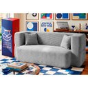Ver imagem 1 de Sofá Cama Nômade 1,88m Xpand Tech Tecido Velourê Cinza Claro Cama Inbox