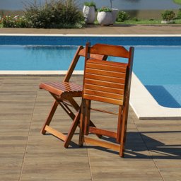 Jogos Conjuntos Mesa Bar Dobrável Madeira 70 X 70 com 4 Cad. Imbuia - Móveis Britz - 6