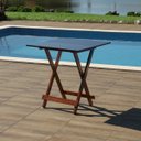 Ver imagem 4 de Jogos Conjuntos Mesa Bar Dobrável Madeira 70 X 70 com 4 Cad. Imbuia - Móveis Britz