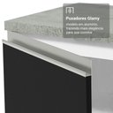 Ver imagem 5 de Armário de Cozinha Completa 270 cm Branco/Preto Glamy Madesa 17