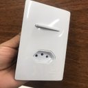 Ver imagem 4 de Cj Interruptor Simples + Tomada 20a com Suporte 4x2 - Dicompel Novara Branco Total - Dnv1100/21brtl