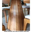 Ver imagem 3 de Mesa Akira Tampo Cinamomo Vidro Central Off White 130cm - 55547