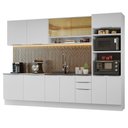 Ver imagem 3 de Armário de Cozinha Completa 310cm Branco Stella Madesa 02