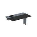 Ver imagem 1 de Complemento de Plataforma Corporativa 150x792 CPLPSC150 150cm Industrial Preto e Grafito