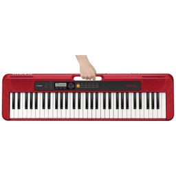 Teclado Musical Casiotone Basico Digital Vermelho Ct-s200rdc2-br - 3